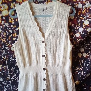 Women's White XL dress/ overdress